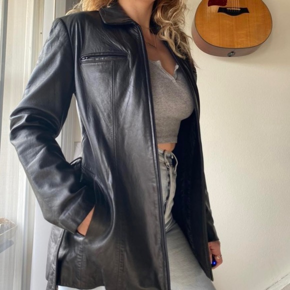 Genuine Leather Jacket - Picture 3 of 4